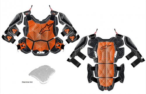 Chránič KTM A-10 V2 FULL CHEST PROTECTOR 24